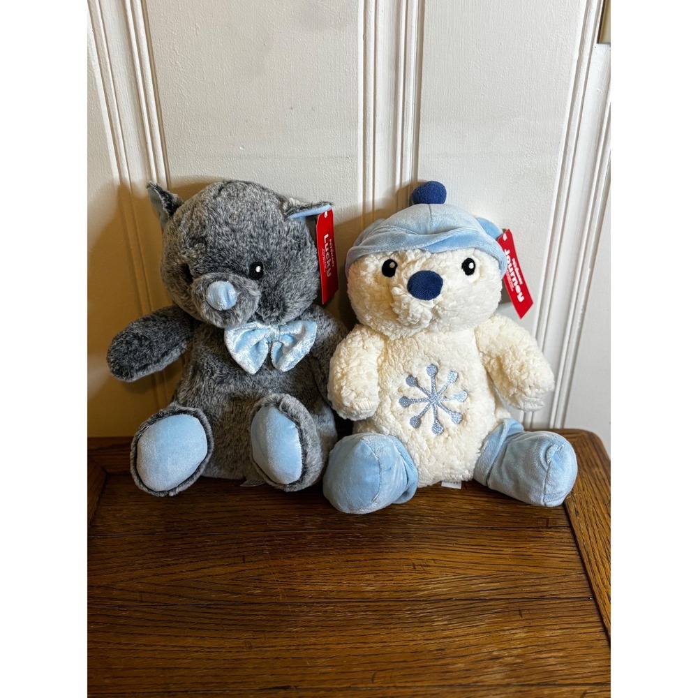 Petsmart Plush Toys NWT Dog Journey & Lucky Squeaker Toy‎